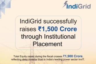 IndiGrid Successfully Raises ₹1,500 Crore via Institutional Placement