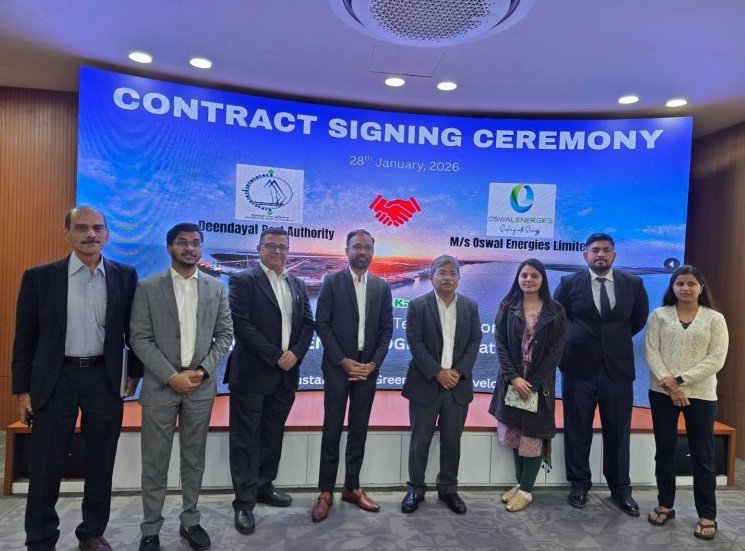 Oswal Greenzo Energies Wins Contract for 5 MW Green Hydrogen Plant at Deendayal Port, Kandla