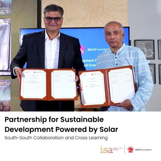 ISA and SELCO Foundation Sign MoU to Drive Solar-Led Development Across the Global South