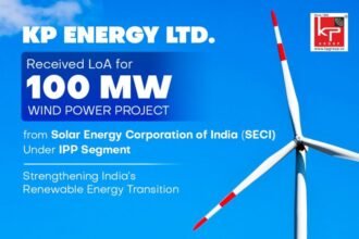 KP Energy Wins 100 MW ISTS-Connected Wind Project from SECI at ₹3.67/kWh