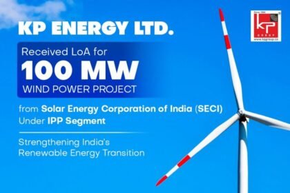 KP Energy Wins 100 MW ISTS-Connected Wind Project from SECI at ₹3.67/kWh