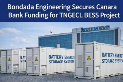 Bondada Engineering Secures Canara Bank Funding for TNGECL BESS Project