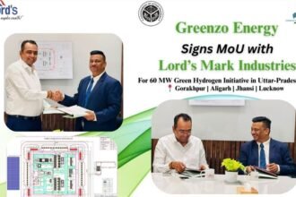 Greenzo Energy and Lord’s Mark Industries Sign MoU for Green Hydrogen Projects in Uttar Pradesh