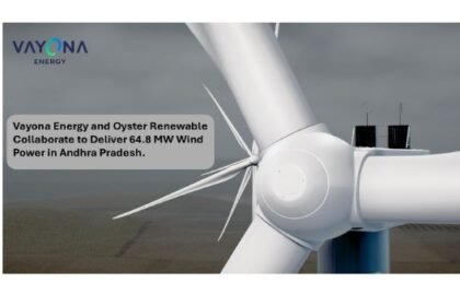 Vayona Energy Signs First India Contract with Oyster Renewable Energy