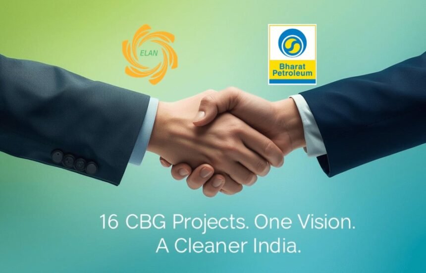 Elan Energy Wins BPCL PMC Contract for 16 CBG Projects