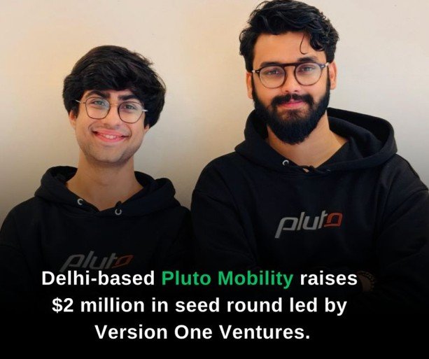 Pluto Mobility Raises $2 Million Seed Funding Led by Version One Ventures