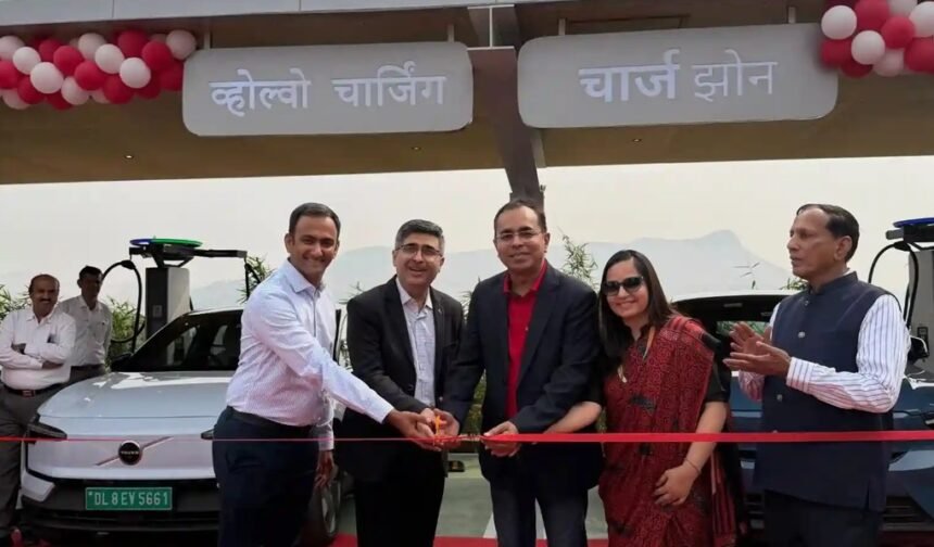 Volvo Car India and ChargeZone Inaugurate 360kW Ultra-Fast EV Charging Station on Mumbai-Nashik Highway
