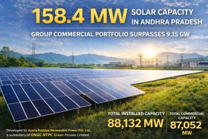 NTPC Green Energy Adds 158.4 MW Solar Capacity in Andhra Pradesh; Portfolio Crosses 9.15 GW