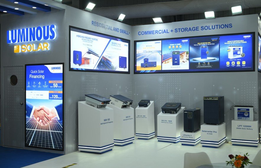 Luminous Power Technologies to Showcase Solar and Energy Storage Solutions at Intersolar India 2026