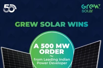 GREW Solar Bags 500 MW Solar Module Supply Order from Leading Power Developer