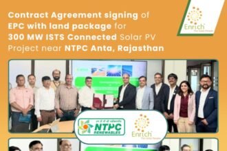 Enrich Secures 300 MW Solar EPC Project from NTPC REL at Anta, Rajasthan