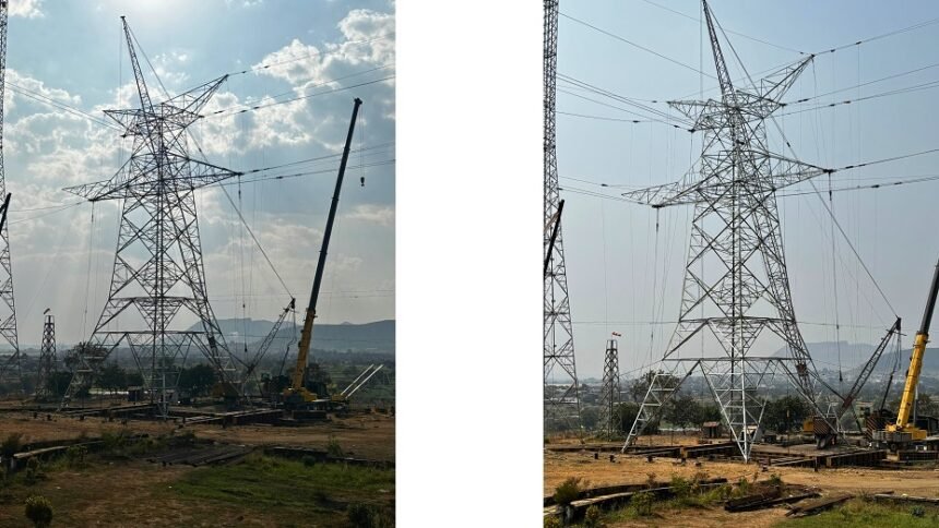Jyoti Structures Limited Completes Prototype Testing of 513th Tower for Power Grid Corporation of India Limited’s 800 kV HVDC Programme