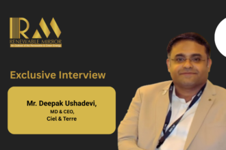 Mr. Deepak Ushadevi, MD & CEO, Ciel & Terre