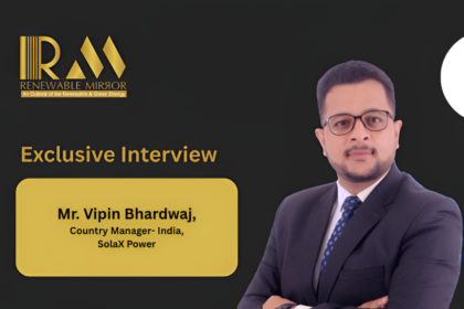 Mr. Vipin Bhardwaj, Country Manager- India, SolaX Power