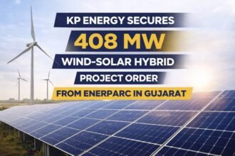 KP Energy Secures 408 MW Wind-Solar Hybrid Project from Enerparc in Gujarat