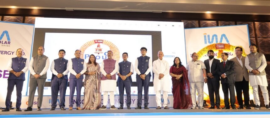 Insolation Energy Limited (INA Solar) Listed on BSE Limited and National Stock Exchange of India Main Boards