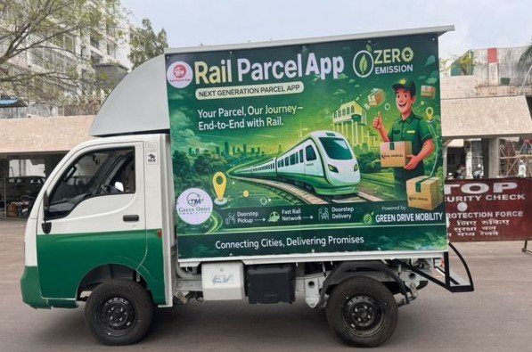 Green Drive Mobility launches Rail Parcel App pilot with South Central Railway