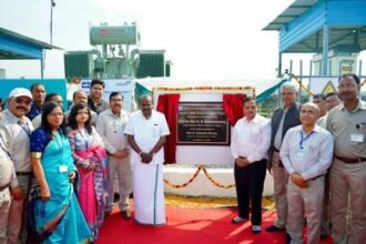 H.D. Kumaraswamy Visits AMPIN’s 5 MW Solar Plant at BHEL Haridwar