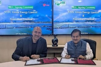NTPC Green Energy Signs MoU with Nxtra Data for Renewable Energy Projects in India