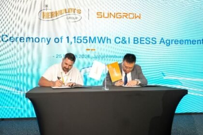 Sungrow battery energy storage system deployment for commercial and industrial sector in South Africa