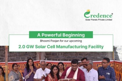 Credence Solar Panels Announces 2 GW Solar Cell Manufacturing Facility in Rajkot