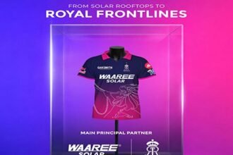 Waaree Energies Becomes Principal Partner of Rajasthan Royals for IPL