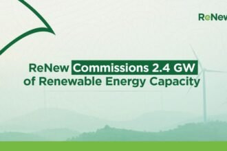 ReNew Commissions 2.4 GW in FY26, Total Capacity Reaches 12.6 GW