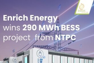 Enrich Energy Secures 290 MWh BESS Project from NTPC Limited at Simhadri