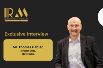 Mr. Thomas Gebler, Director Sales, Mayr India