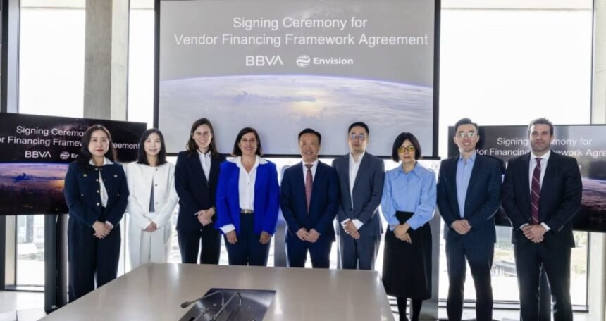 Envision Energy Secures $500 Million Financing Deal with BBVA for Global Expansion