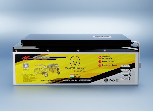 MaxVolt Energy to Launch Advanced L3 LFP Battery for Electric Mobility