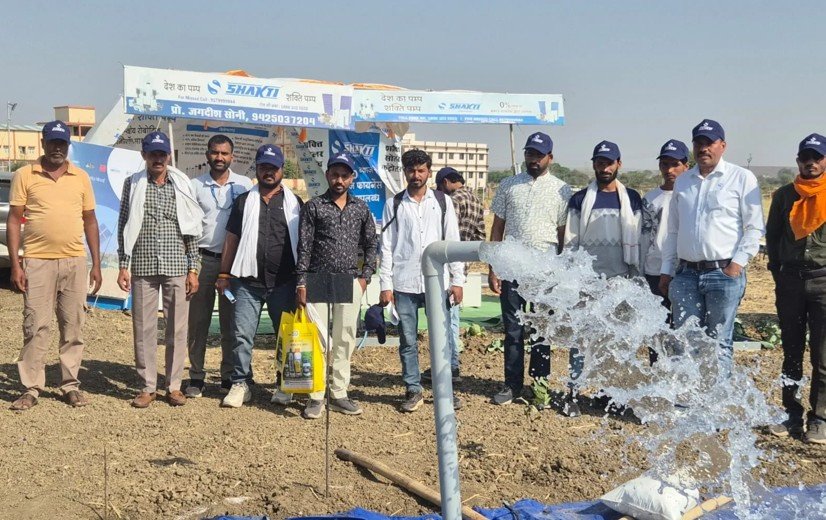 Shakti Pumps Showcases Solar Irrigation Solutions at Unnat Krishi Mahotsav 2026