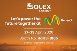 Solex Energy to Showcase Solutions at RenewX Chennai 2026