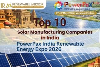 Top 10 solar manufacturing companies in India 2026 including Waaree Energies Adani Solar and Tata Power Solar