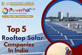 Top rooftop solar companies in India 2026 including Tata Power Solar Adani Solar and Waaree Energies