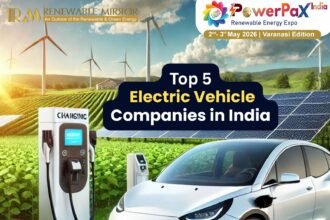 Top electric vehicle companies in India 2026 including Tata Motors Ola Electric Ather Energy Mahindra Electric and TVS Motor