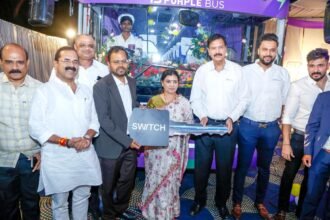 SWITCH Mobility Flags Off Electric Intercity Coaches for Prasanna Purple Mobility Solutions on Mumbai–Pune Route