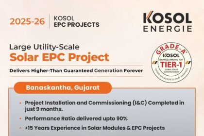 Kosol Energie Commissions 142 MWp Solar Project for Coal India in Gujarat