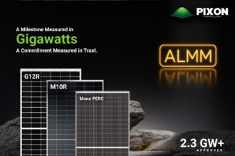 PIXON Receives ALMM Approval for 2.391 GW Solar Module Manufacturing Capacity