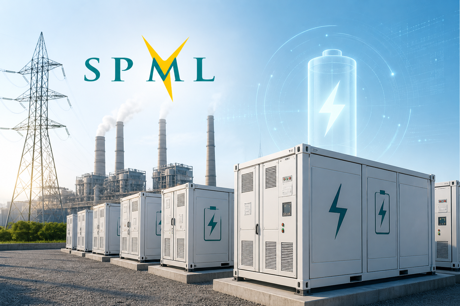 SPML Infra Wins ₹1,128 Crore 1 GWh BESS Contract from NTPC