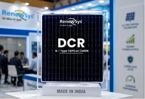 RenewSys N-Type TOPCon Solar Cells Included in MNRE ALMM List-II