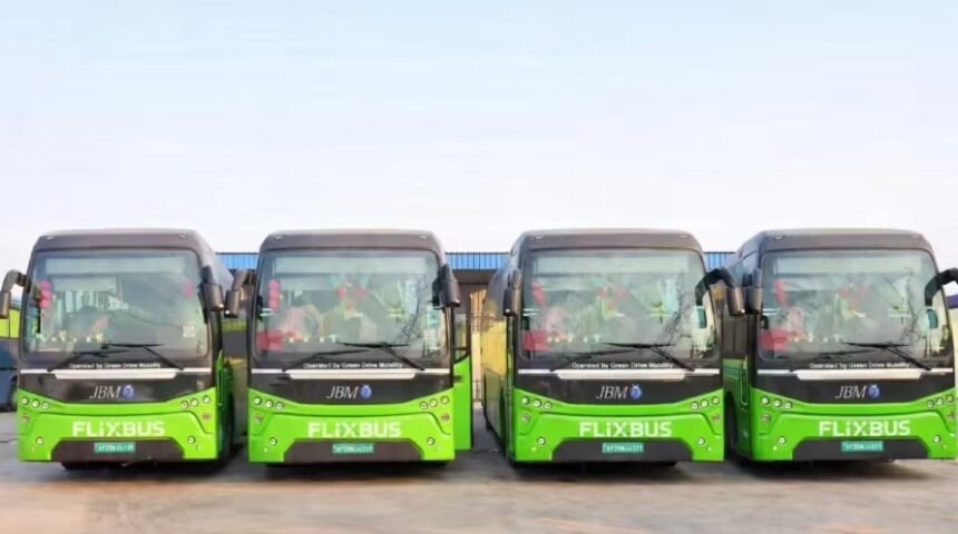 Green Drive Mobility and FlixBus Launch Electric Intercity Bus Services