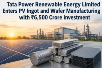 Tata Power Renewable Energy Limited Expands into Upstream Solar Manufacturing