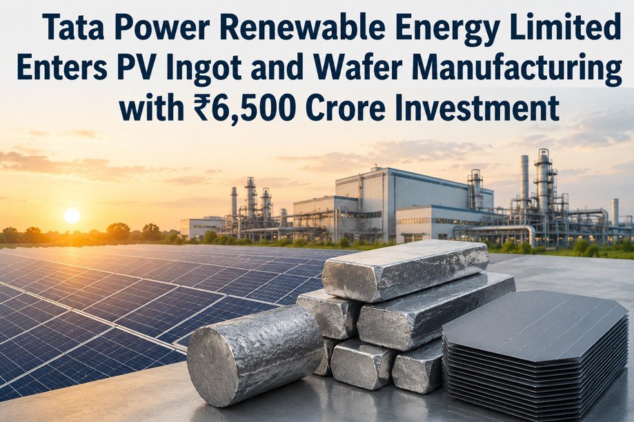 Tata Power Renewable Energy Limited Expands into Upstream Solar Manufacturing