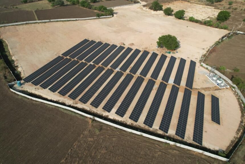 PR ENERGY Commissions 1.2 MW Solar Project in Telangana with Optimized Land Utilization
