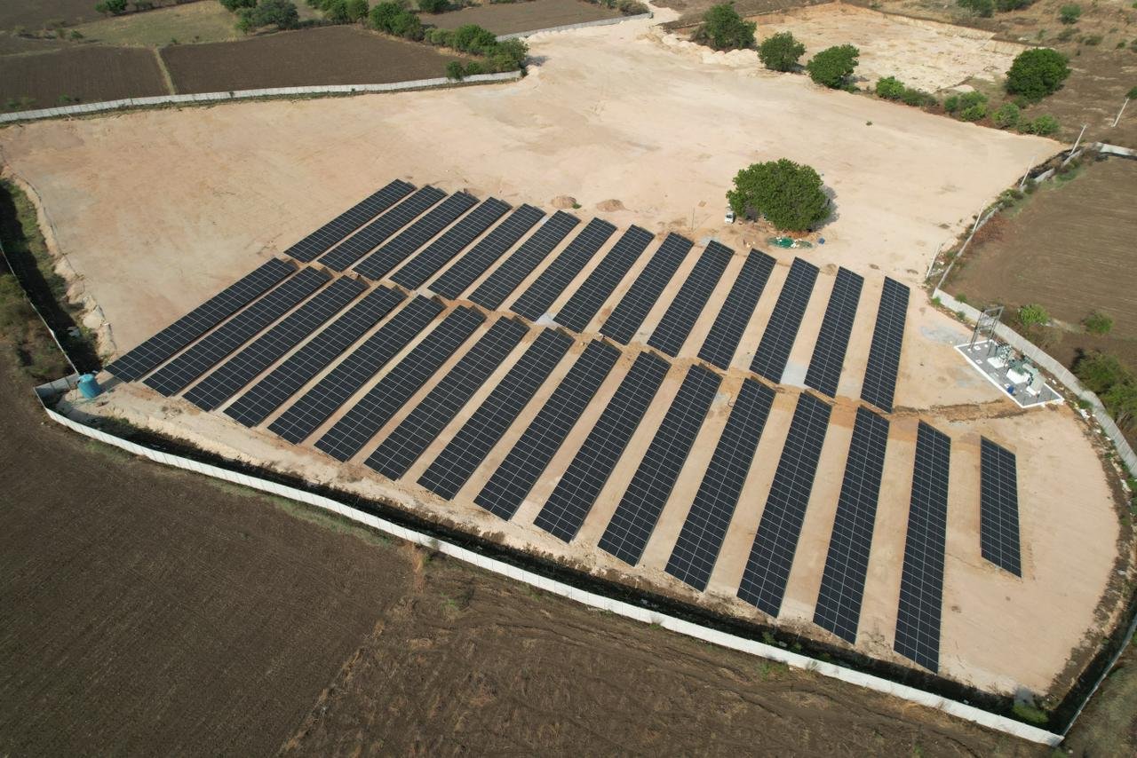 PR ENERGY Commissions 1.2 MW Solar Project in Telangana with Optimized Land Utilization